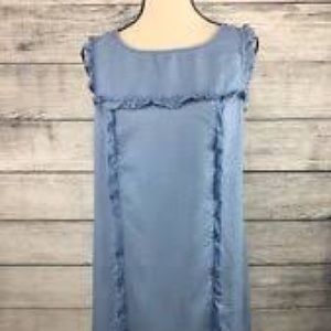 Hope & Harlow chambray shift dress NWT